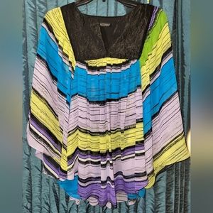 Kaelyn-Max Color Burst Blouse